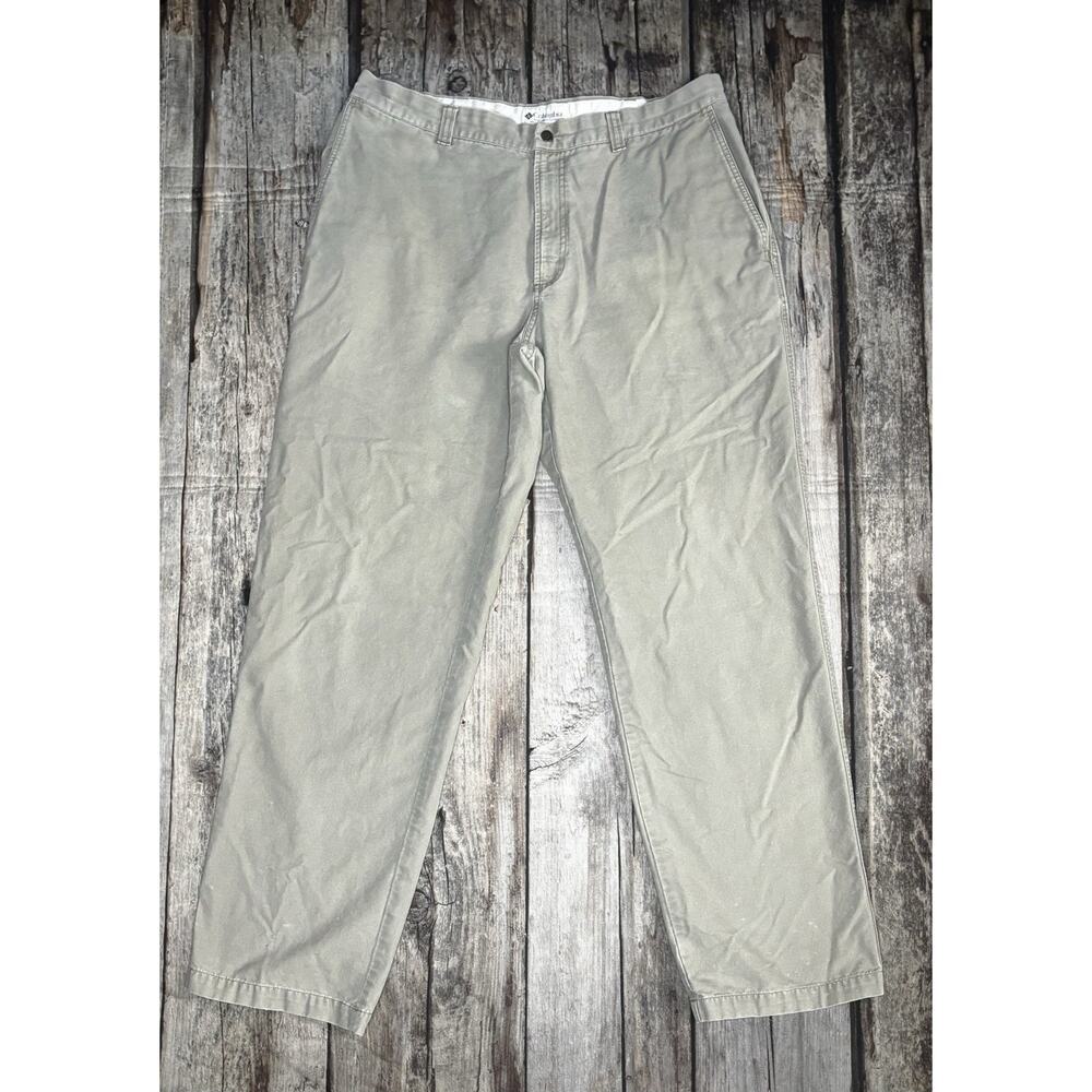Columbia Active Outdoor Pants 38x34 Khaki Work Utility Workwear